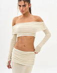 Summer Stylish Asymmetrical Short Sleeve Dress Set