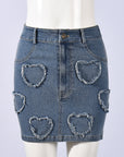 Stylish Denim Bodycon Skirt for Women