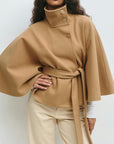 Fashionable Women's Autumn Winter Cape Coat