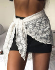 Spring Summer New Rural Style Half Skirt