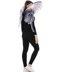 Halloween Butterfly Wings Costume with Skull Print