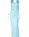 Vintage Strapless Slim Fit Dress
