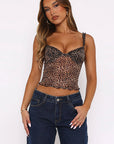 Sexy Leopard Print Cami Top for Summer