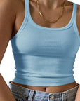 Summer Women's Crop Tank Top - Stylish and Trendy