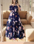 2025 Spring Summer Elegant Floral Dress