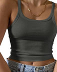 Summer Women's Crop Tank Top - Stylish and Trendy