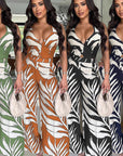 Stylish Women's Two-Piece Set with Wide Leg Pants