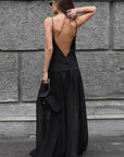 Sexy Black A-Line Dress for Women