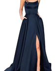 2023 New Long Bridesmaid Dress with Train