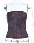 Summer Trendy American Street Style Printed Top