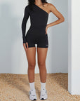 Stylish Long Sleeve T-Shirt and Shorts Set