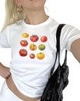 Trendy Summer T-Shirt with High Waist Pants