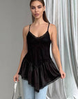 Summer Lace Splicing Slim Fit Cami Dress