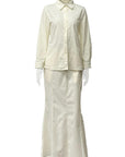 Stylish Women's Long Dress Set for Casual Vacations