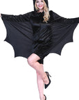 Cosplay Bat Costume with Hood for Parties