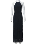 New Women's Backless Ruffled Dress
