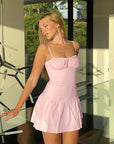 Sexy Backless A-Line Dress for Summer