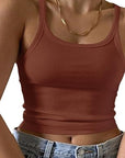 Summer Women's Crop Tank Top - Stylish and Trendy