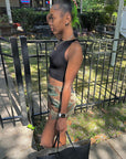 Summer Casual Camouflage Zipper Shorts for Women