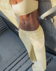Chic Sleeveless Wide Leg Pants Set