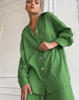 Casual Cotton Two-Piece Set for Women