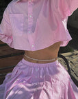 Stylish Striped Long Sleeve Tennis Set for Women