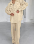 Spring Casual Cotton Linen Two-Piece Set