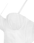 Chic Backless Strap Top with Ruffles