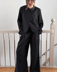 Chic Black Suit Set for Women