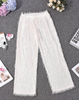 Trendy Women's Low Rise Leopard Print Pants