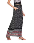Summer Vintage A-Line High Waist Skirt