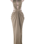 SHEIN Sexy Hollow Knit Dress for Vacation
