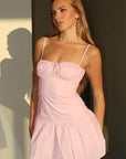 Sexy Backless A-Line Dress for Summer