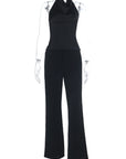 Stylish Slim Fit Two-Piece Set for Women