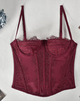 Nazada Sexy Lace Bodice Backless Camisole