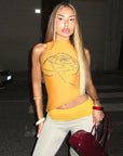 Spring Street Style Slim Fit Sleeveless Top