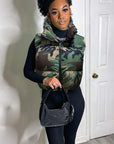 9445TD Street Style Camouflage Vest