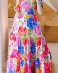 2025 Spring Summer Elegant Floral Dress