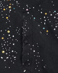 Trendy Loose-Fit Zip-Up Hoodie with Rhinestones