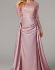 Elegant Long Sleeve Sequin Evening Dress for Women