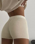 High-Waisted Cotton Sexy Hot Shorts