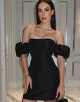 Chic Strapless Bodycon Mini Dress