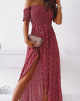 Summer New Floral Navy Sexy Dress