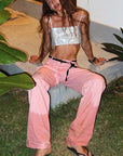 Spring Summer New Women's Casual Straight Pants