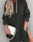 Fashionable Plus Size Hooded Sweatshirt for Women