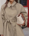 British Style Women's Trench Coat for Autumn and Winter