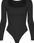 European and American Sexy Fleece Bodysuit
