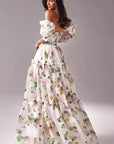 Elegant Off-Shoulder Long Dress for Women