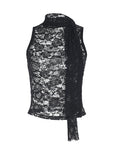 Lace Tie-Front Top for Trendy Women