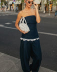 Spring Summer Fashion Casual Lace Two-Piece Set